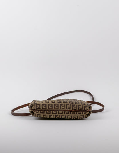 Fendi Zucchino Canvas Baguette