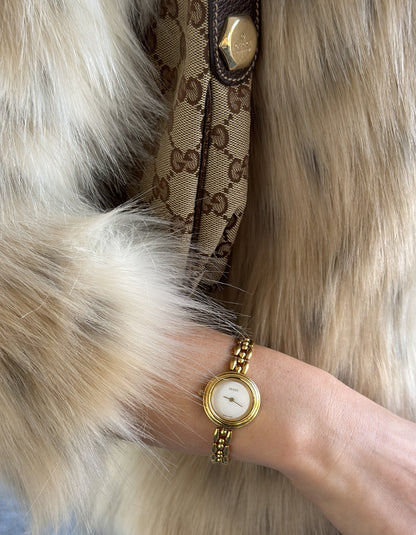 Gucci Gold Link Changeable Bezel