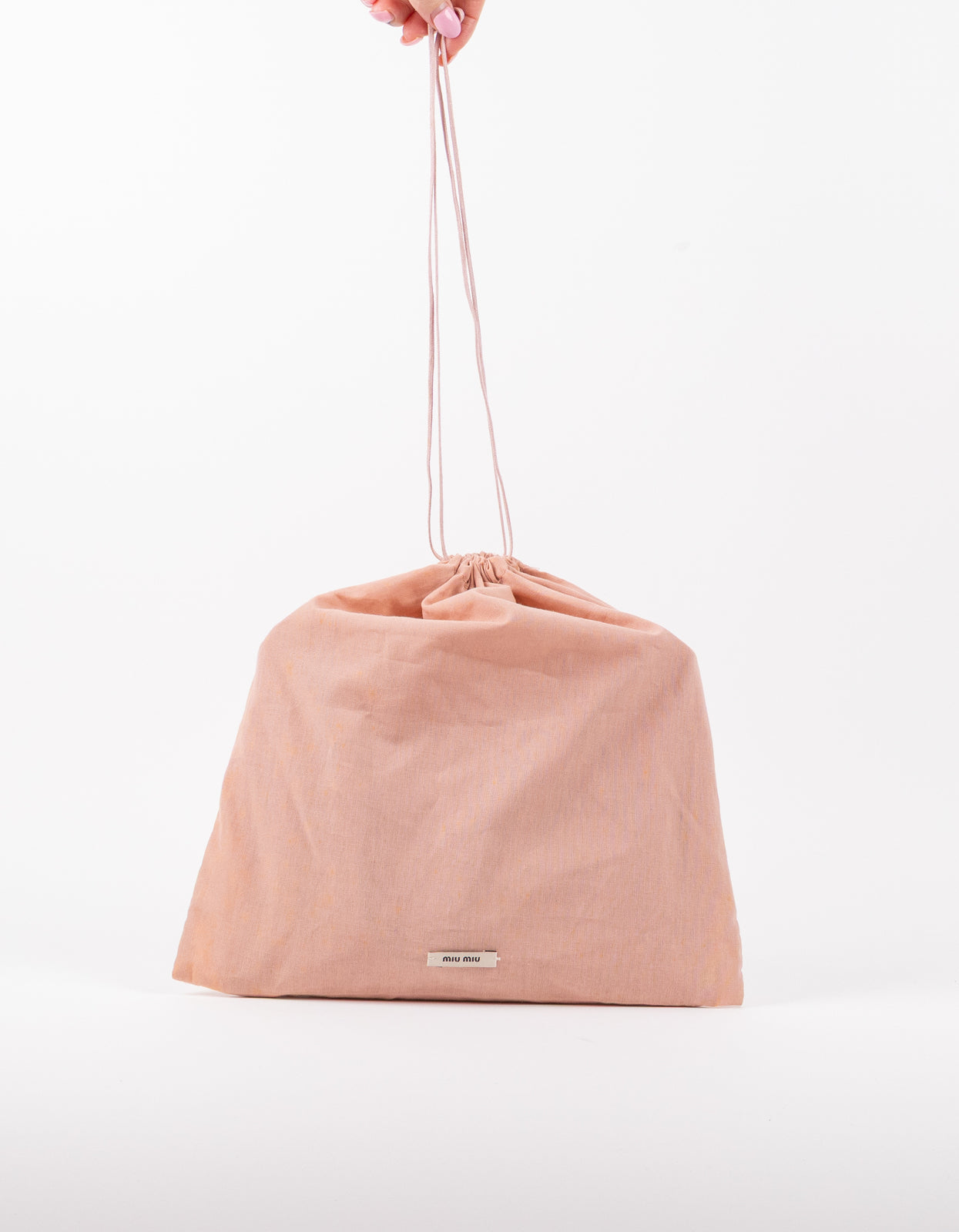 Miu Miu Fuchsia Matelassé Gathered Shoulder Bag