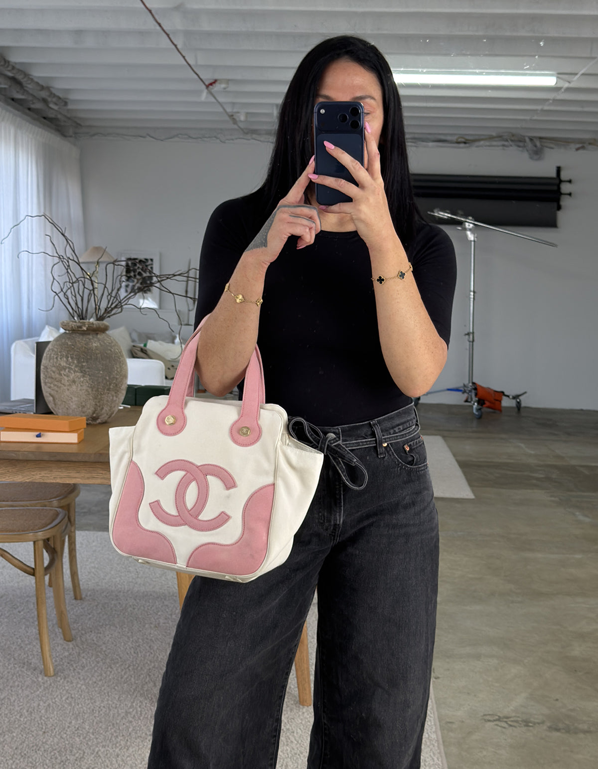 Chanel 2003 Marshmallow Tote