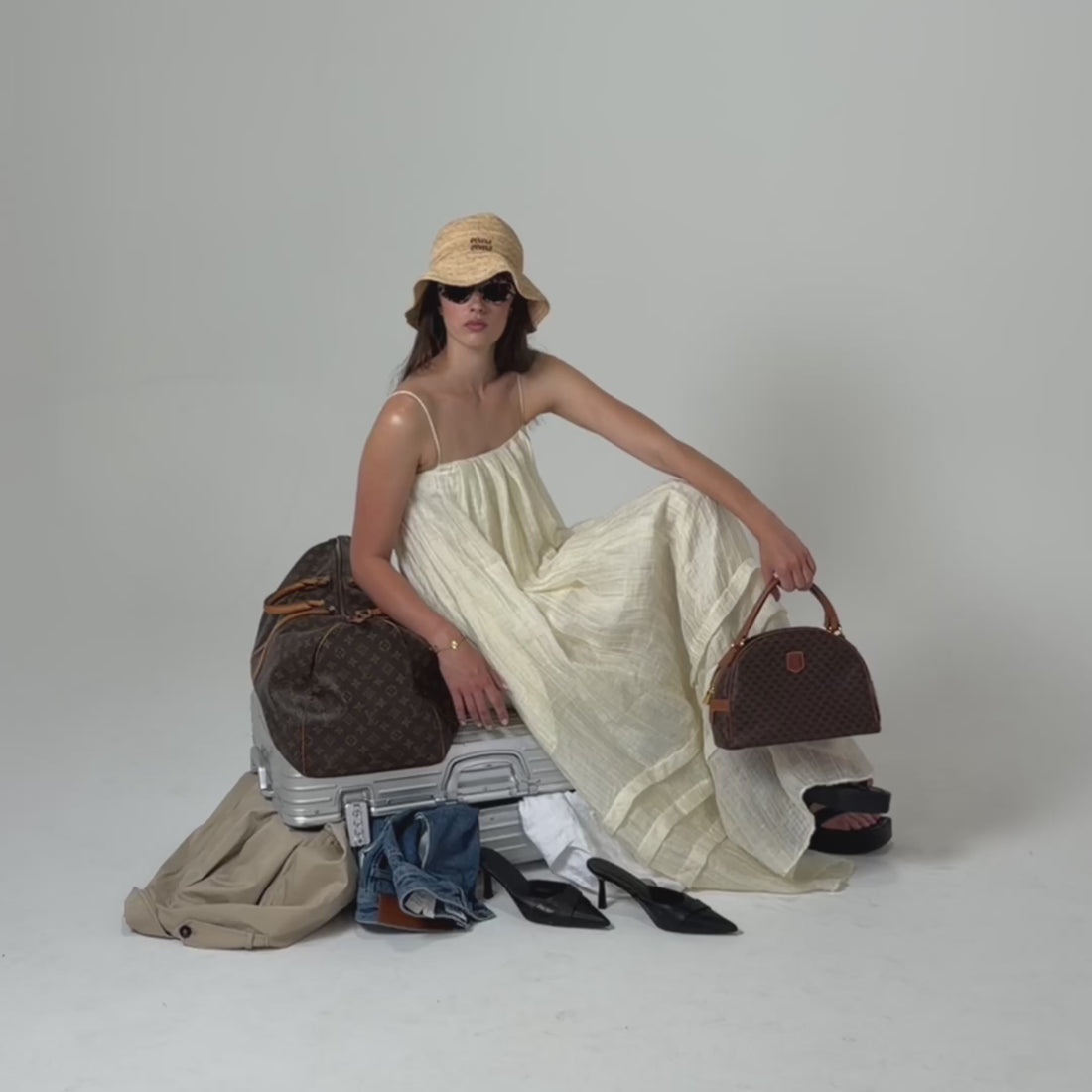 Celine Macadam Coated Canvas