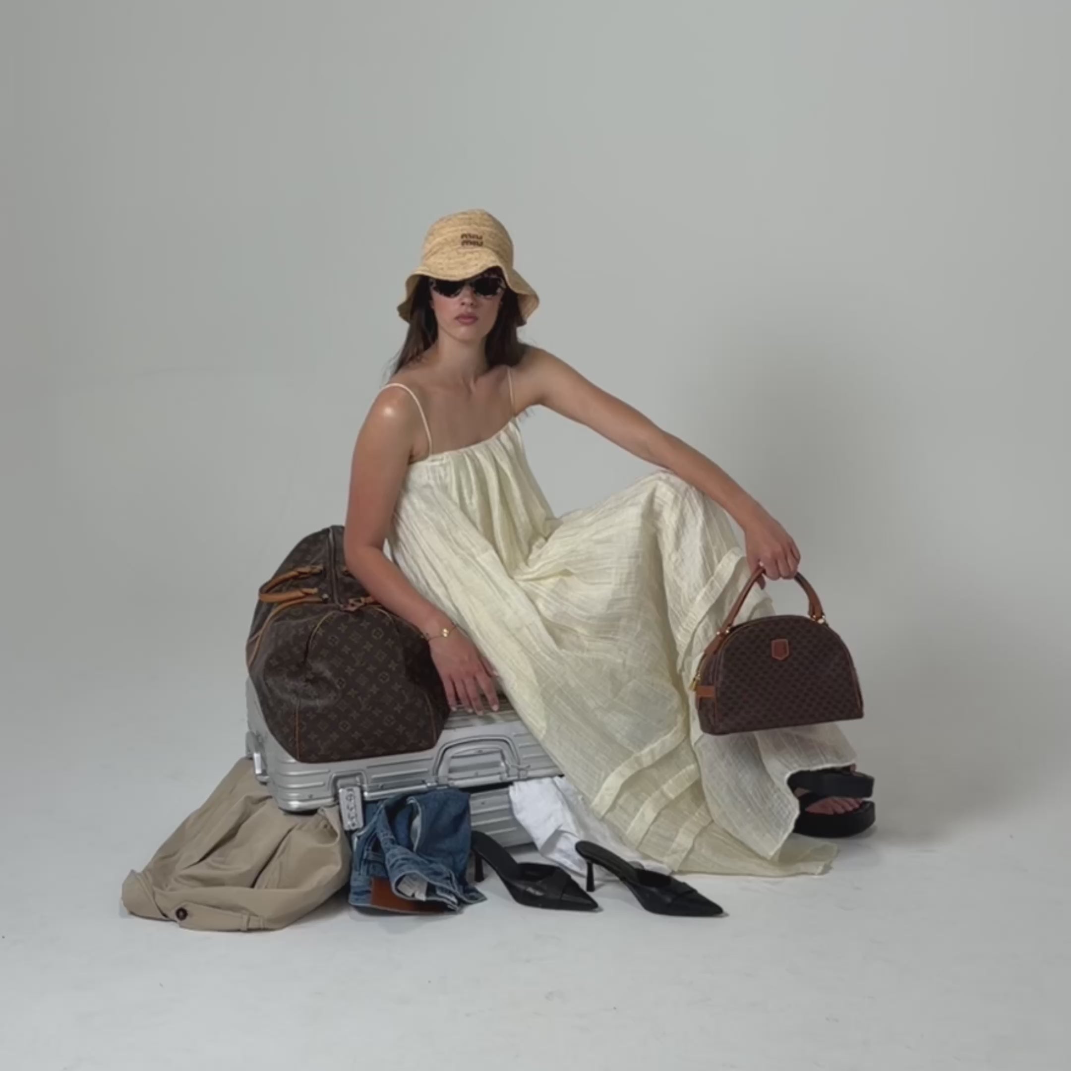 Celine Macadam Coated Canvas