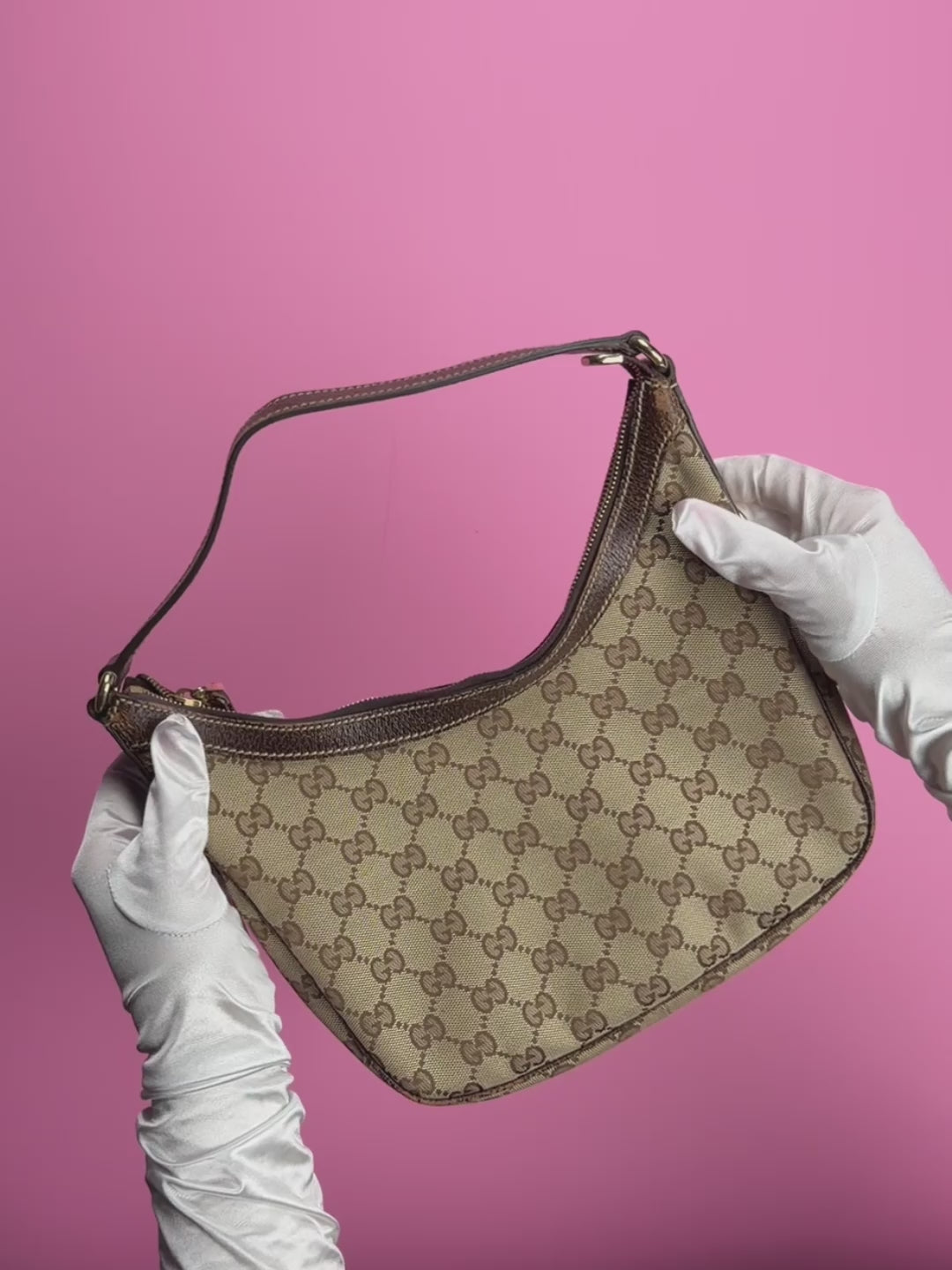Gucci GG Canvas Hobo