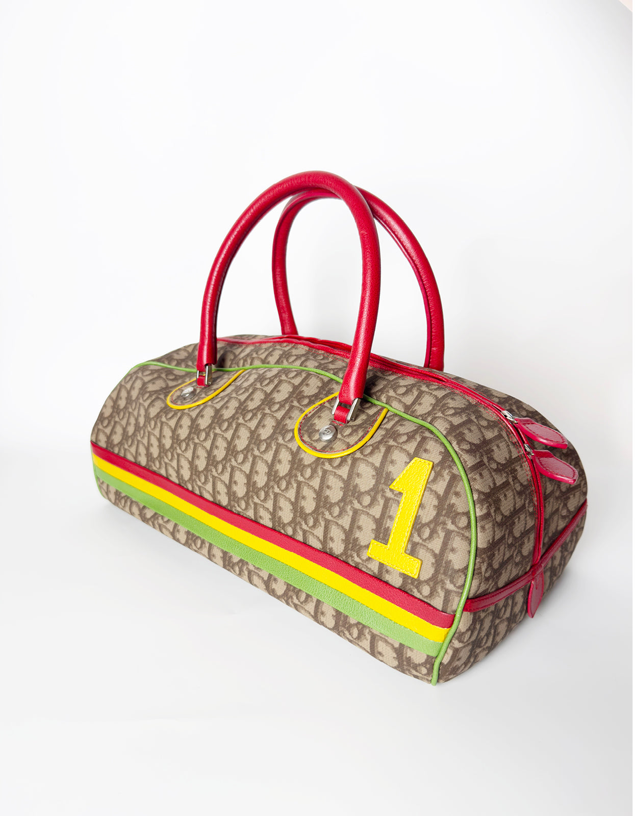 Vintage Rasta Boston Bowler