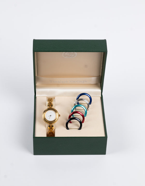 Gucci Change Mariner Bezel Watch 11/12.2