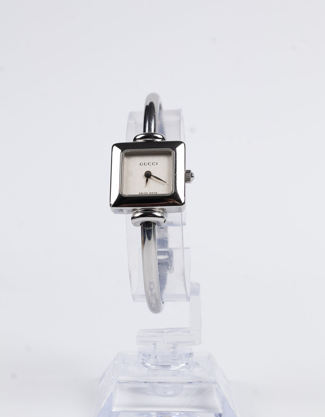 Gucci Silver 1900L Dial Square Watch