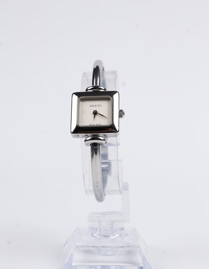 Gucci Silver 1900L Dial Square Watch