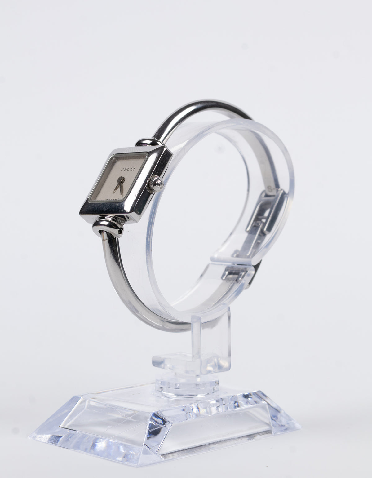Gucci Silver 1900L Dial Square Watch